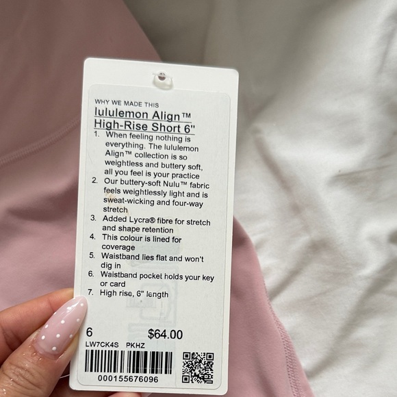 Lululemon Align Shorts 6” (6) - Picture 2 of 3